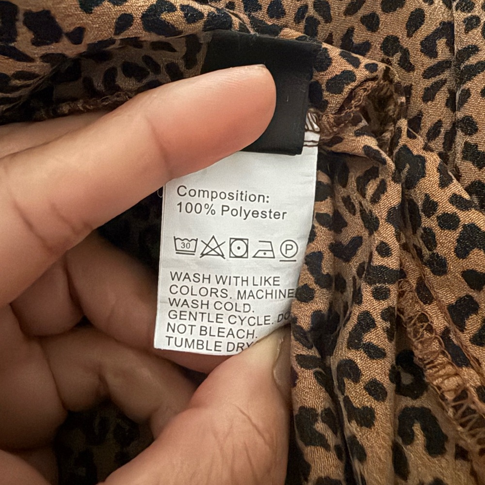 SHEIN Elegant Brown Midi Dress - Picture 7 of 7